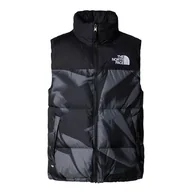 Kamizelki męskie - Bezrękawnik The North Face 1996 Retro Nuptse 0A3JQQSIF1 - czarna - miniaturka - grafika 1