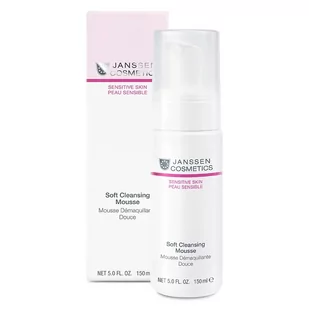 Janssen Cosmetics Janssen Cosmetics Soft Cleansing Mousse Pianka oczyszczająca 150 ml - Pianki do mycia twarzy - miniaturka - grafika 1