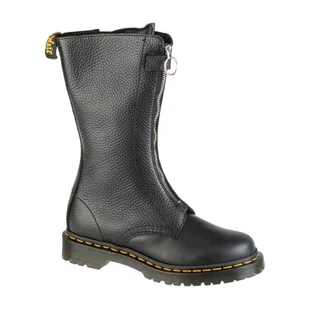 Buty Dr. Martens 1B99 Front Zip DM32053001 czarne - Glany damskie - miniaturka - grafika 1