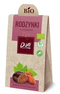 Zdrowa żywność - Rodzynki W Czekoladzie Bezglutenowe BIO 50 g - Doti - miniaturka - grafika 1