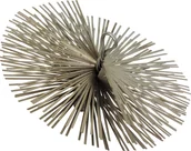 Akcesoria do elektronarzędzi - KS TOOLS Stalowa szczotka do czyszczenia, Ø250mm, czterokatny - miniaturka - grafika 1