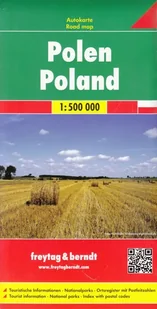 Polska mapa 1:500 000 - Opracowanie zbiorowe - Albumy krajoznawcze - miniaturka - grafika 1