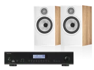 Zestawy stereo - Rotel A14 MKII (czarny) + 606 S3 (dąb) - miniaturka - grafika 1