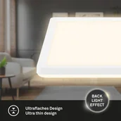 Lampy pozostałe - Briloner Panel LED 7556 z regulacją barwy światła 29 x 29 cm - miniaturka - grafika 1