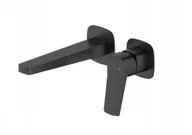 Baterie umywalkowe - 4529-810-81 / KFA / MALAGA / BATERIA UMYWALKOWA PODTYNKOWA , ŚCIENNA, BLACK / - miniaturka - grafika 1