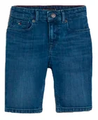 Spodenki damskie - Szorty jeansowe Tommy Hilfiger slim fit r. 122 - miniaturka - grafika 1