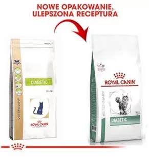 Royal Canin Veterinary Diet Feline Diabetic DS46 0,4 kg - Sucha karma dla kotów - miniaturka - grafika 1