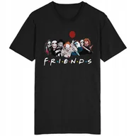 Koszulki męskie - Friends Koszulka Przyjaciele Pennywise Jason Saw - miniaturka - grafika 1