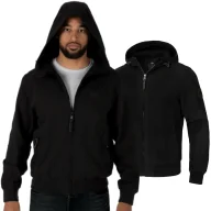 Odzież taktyczna i umundurowanie - Kurtka z kapturem przejściowa Pit Bull Denim Crimson '24 - Czarna L - miniaturka - grafika 1