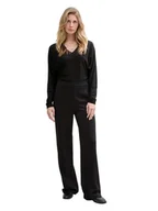 Koszulki i topy damskie - Tom Tailor Koszulka w kolorze czarnym - miniaturka - grafika 1