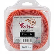 Akcesoria do kos i kosiarek - Żyłka tnąca 2.7/15m Aluminiowa Vortex blister CEDRUS VS105LSQ50-12 - OFICJALNY DYSTRYBUTOR - AUTORYZOWANY DEALER CEDRUS - miniaturka - grafika 1