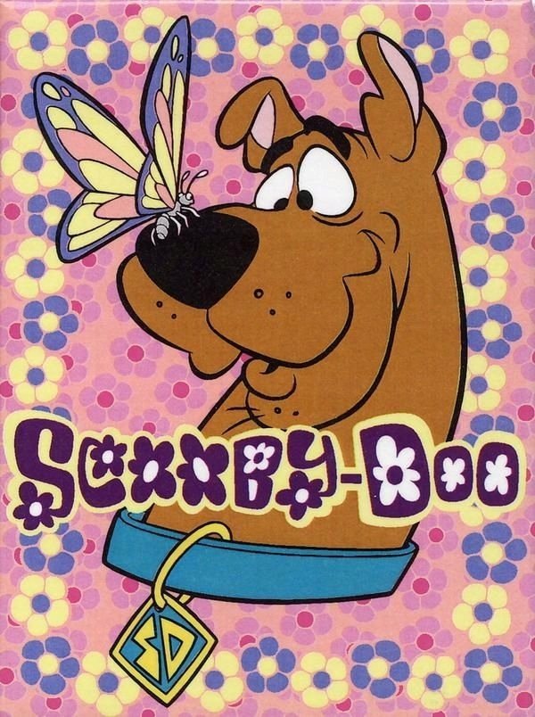 PODKŁADKA POD MYSZ Z Nadrukiem 22x18 cm Zjarany Scooby Doo Śmieszny Prezent