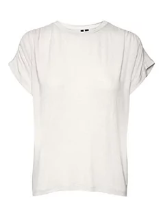 Koszulki i topy damskie - VERO MODA VMALMA SL Wide JRS Top, Snow White, L, Snow White, L - grafika 1