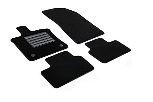 MDM SP-8668 dywaniki samochodowe, welurowe, pasują do Renault Captur II (również Plug-in Hybrid) 2020>