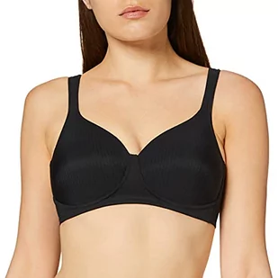 Triumph Biustonosz Modern Soft+Cotton P A-E 75-110, czarny, 85E - Biustonosze - miniaturka - grafika 1