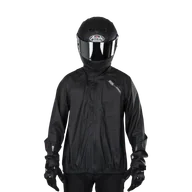 Odzież motocyklowa - Kurtka przeciwdeszczowa iXS Saint Flou Czarny3XL - miniaturka - grafika 1