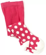 Rajstopy - Playshoes Wysokiej jakości rajstopy dla dziewczynek w kropki, różowy, 3-6 Miesiące - miniaturka - grafika 1