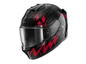 Kaski motocyklowe - Kask Integralny Shark D-Skwal 3 Shiever Czarny/Antracyt/CzerwonyXL - miniaturka - grafika 1