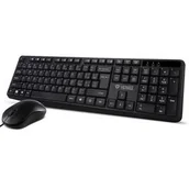 Zestawy myszka + klawiatura - Klawiatura i mysz YENKEE YKM 1007CS Combo Air (45016291) Czarna - miniaturka - grafika 1