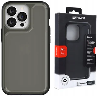 Incipio Survivor Strong obudowa ochronna do iPhone 13 Pro czarna - Etui i futerały do telefonów - miniaturka - grafika 3