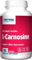 Witaminy i minerały - Jarrow Formulas L-Karnozyna 500 mg - L-Carnosine (90 kaps.) - miniaturka - grafika 1