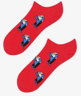 Skarpetki męskie - STOPKI MARILYN MEN OMG (kolor czerwony, rozmiar 41-45) - miniaturka - grafika 1