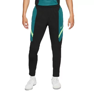 Spodnie męskie Nike Dri-FIT Academy czarno-zielone CT2491 015 - Spodnie męskie - miniaturka - grafika 1