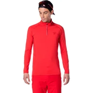 Bluzy narciarskie - Koszulka termoaktywna Rossignol Classique 1/2 Zip czerwona - XL - miniaturka - grafika 1