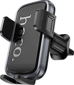 Uchwyty samochodowe do telefonów - HOCO uchwyt samochodowy do kratki H78 czarno szary - miniaturka - grafika 1