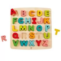 Hape zabawka edukacyjna Układanka z alfabetem - Układanki dla dzieci - miniaturka - grafika 1