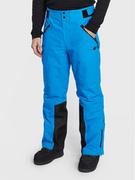 Spodnie narciarskie - 4F Spodnie narciarskie H4Z22-SPMN006 Niebieski Regular Fit - miniaturka - grafika 1