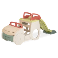 Place zabaw - SMOBY SAMOCHÓD PRZYGÓD 3W1 - miniaturka - grafika 1