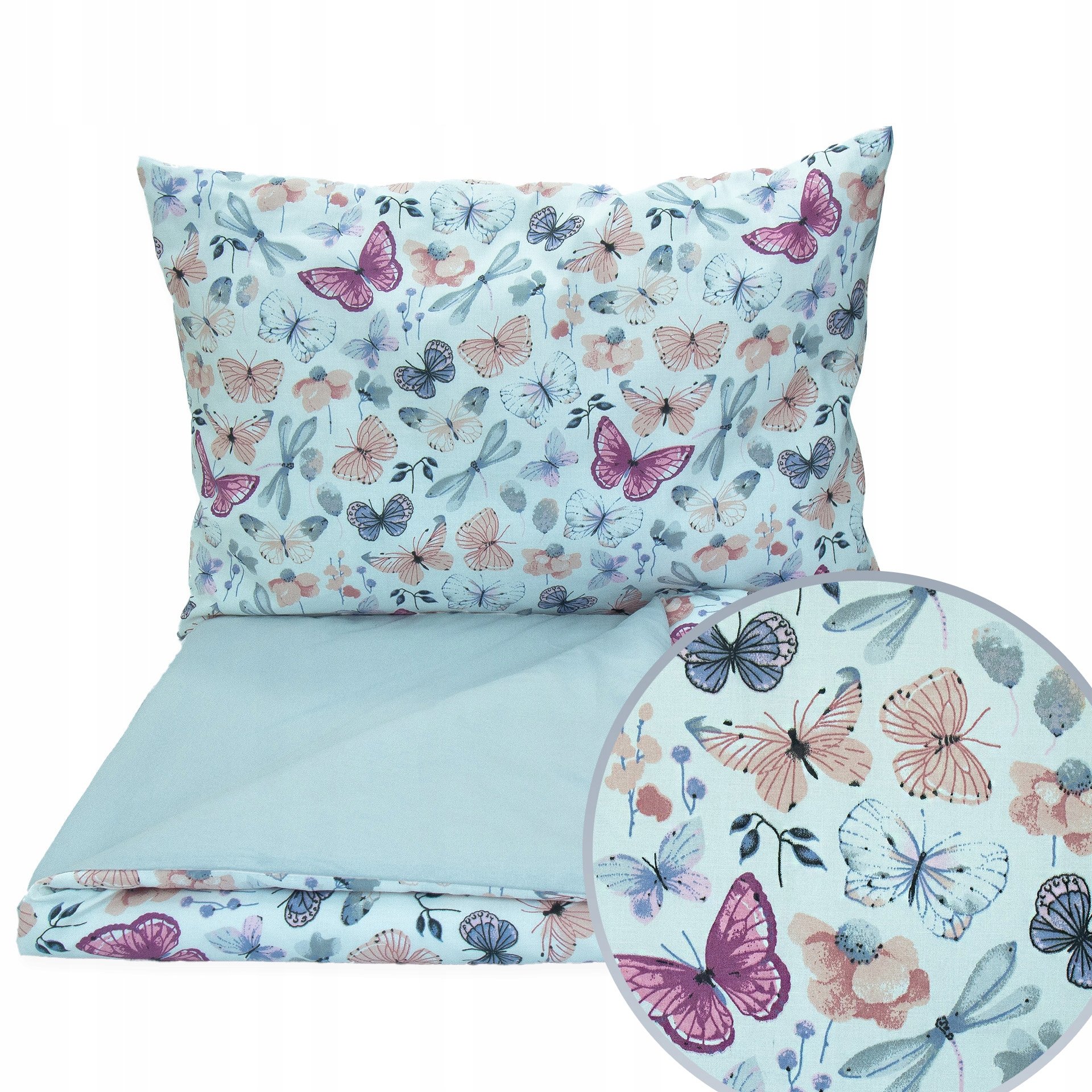 Pościel 160x200 Dziecięca 2EL Poszewka 70X80 Do Łóżka Młodzieżowa Kerstin