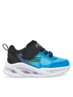 Buty dla chłopców - Skechers Sneakersy Meteor-Ligh 401495N/BKBL Niebieski - miniaturka - grafika 1