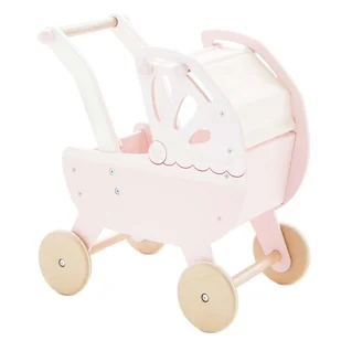 Drewniany wózek dla lalek Sweetdreams Le Toy Van - Zabawy w naśladowanie dorosłych - miniaturka - grafika 1