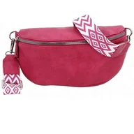 Nerki - Saszetka Na Pas Biodrówka Superlekka Kompaktowa Nerka Jennifer Jones Na Spacery, Podróże RÓŻOWA 3150 26 x 14 x 6 [cm] - miniaturka - grafika 1