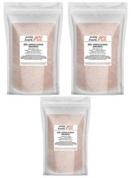 Sól Himalajska Drobna 2,5kg Różowa