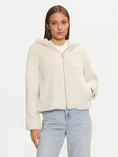 Guess Futro W3BL50 WFSD0 Szary Regular Fit - Płaszcze damskie - miniaturka - grafika 1
