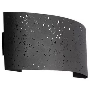 Ideus Kinkiet LAMPA ścienna MIGO 03286 minimalistyczna OPRAWA ażurowa LED 5W metalowa czarna 03286 - Lampy ścienne - miniaturka - grafika 1