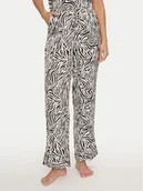 Piżamy damskie - Hunkemöller Spodnie piżamowe Peppers 206527 Czarny Regular Fit - miniaturka - grafika 1