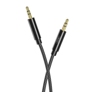 XO kabel audio NB-R211C jack 3,5mm - jack 3,5mm 1,0 m czarny - Kable - miniaturka - grafika 1