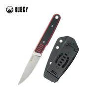 Noże - Nóż Kubey JL Red / Black G10, Bead Blasted 14C28N by Justin Lundquist (KU356D) - miniaturka - grafika 1
