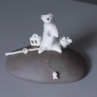 Figurki dekoracyjne - Bajka o złotej rybce - miniaturka - grafika 1