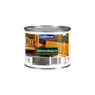 Farby i impregnaty do drewna - LuxDecor Lakierobejca szary 0,2 l - miniaturka - grafika 1