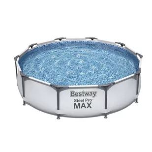Bestway Basen Max Pro stelażowy owalny 305x76cm 981797 - Baseny ogrodowe - miniaturka - grafika 2