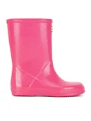 Buty dla dziewczynek - Hunter Kalosze KFT5091RGT-ARP Różowy - miniaturka - grafika 1