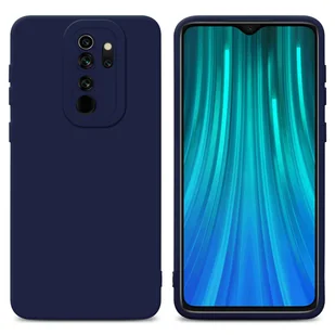Pokrowiec Etui Do Xiaomi RedMi NOTE 8 PRO w FLUID CIEMNONIEBIESKI TPU Silikonowe Obudowa Ochronny Case Cover Cadorabo - Etui i futerały do telefonów - miniaturka - grafika 1