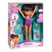 Lalki dla dziewczynek - Mattel Lalka Dora Supergimnastyczka mówiąca - miniaturka - grafika 1