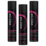 Kosmetyki do stylizacji włosów - Bardzo mocny spray do włosów 3x300ml Syoss - miniaturka - grafika 1