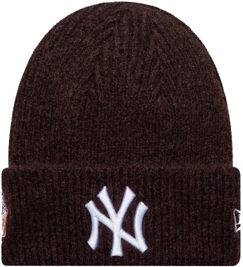 New Era Czapka zimowa NEW ERA NYY MLB World Series Knit Beanie brązowa